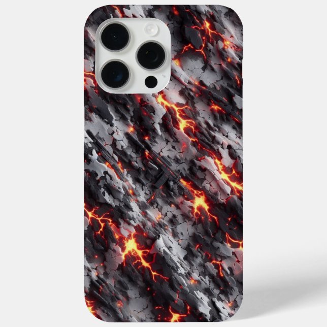 Radiant Ashes Camo, Fiery Explosion Case-Mate iPhone Case (Back)
