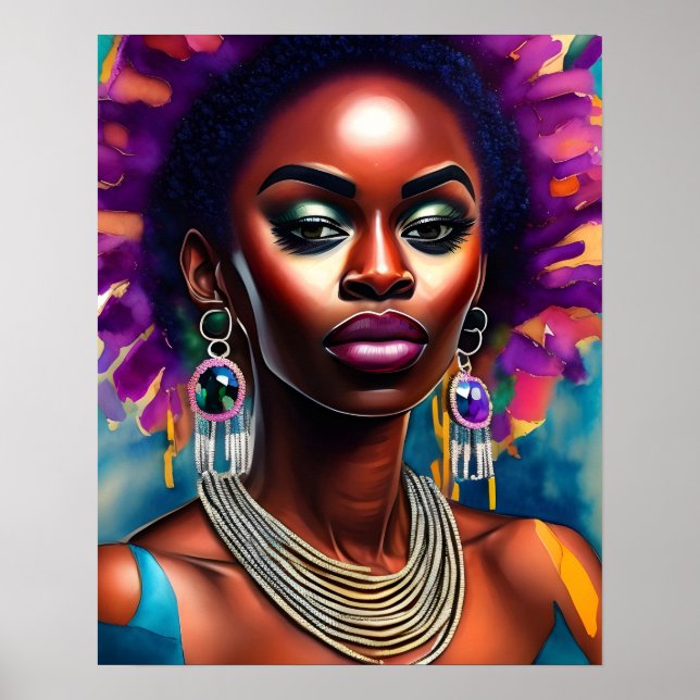 Radiant Beauty Poster (Front)