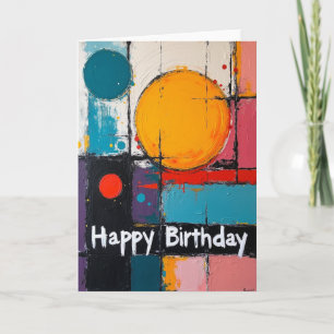 Radiant Birthday Sun Card