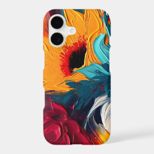 Radiant Bloom – Bold Abstract Floral Expression