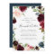 Radiant Bloom Floral Engagement Party Invitation