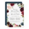 Radiant Bloom Floral Rehearsal Dinner Invitation
