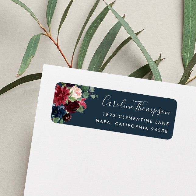 Radiant Bloom | Floral Return Address (Creator Uploaded)