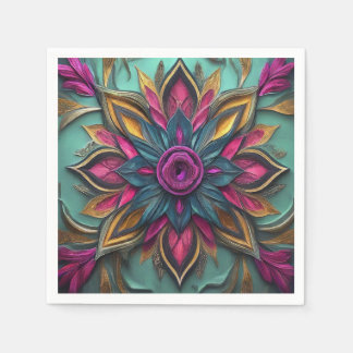 Radiant Bloom Napkin