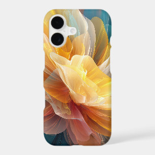 Radiant Bloom of Ethereal Petals in Light