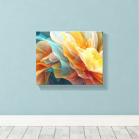 Radiant Bloom of Ethereal Petals in Light