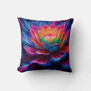 Radiant Bloom Pulse Cushion