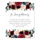 Radiant Bloom Wedding Memorial Sign