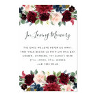 Radiant Bloom Wedding Memorial Sign