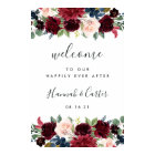 Radiant Bloom Wedding Welcome