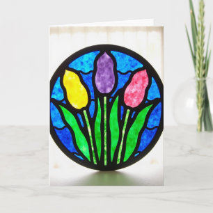 Radiant Blossom Mother Card