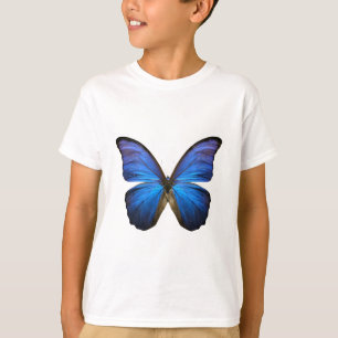 Radiant Blue Butterfly T-Shirt