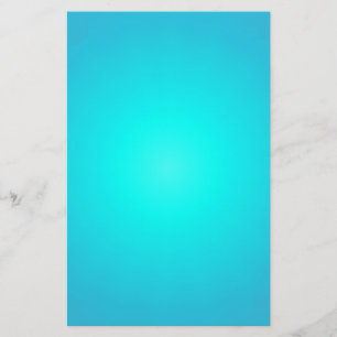 Radiant Blue for  brilliant thoughts  Stationery