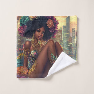 Radiant City Goddess Wash Cloth