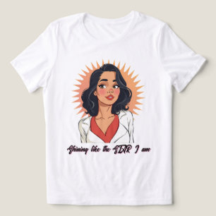 Radiant Confidence – Bold and Beautiful Tri-Blend Shirt