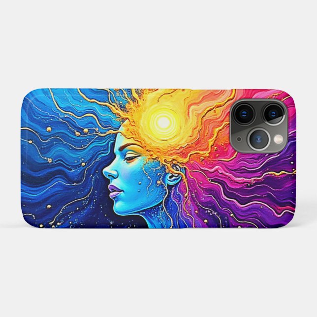 Radiant Cosmic Mind Awakening Case-Mate iPhone Case (Back (Horizontal))