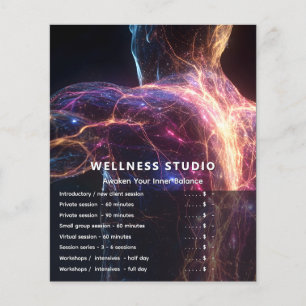 Radiant Current Aura Energy Flyer