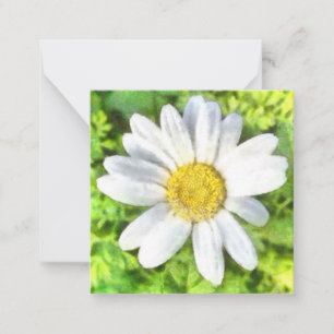 Radiant Daisy Watercolor Card
