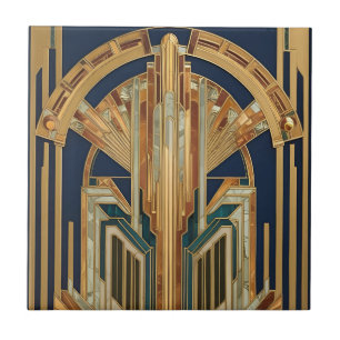Radiant Deco Sunrise Ceramic Tile