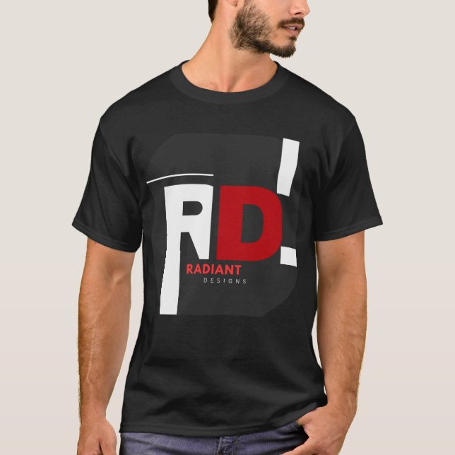 Radiant Design Logo Graphic T-shirt (Front)