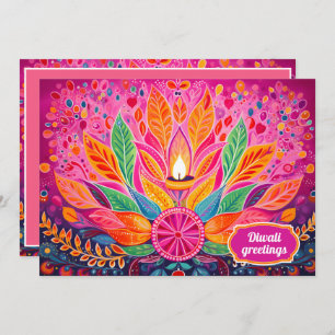 Radiant Diwali Delight Invitation