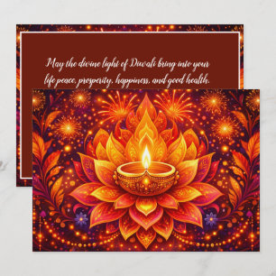 Radiant Diwali Delight Invitation