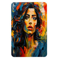 Radiant Expressionist Portrait Art