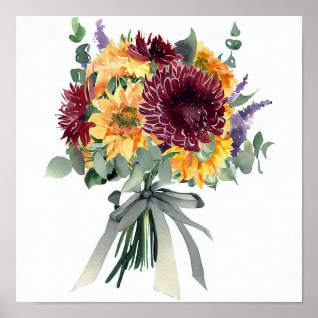 Radiant Fall, Attendants Bouquet (C) Poster (Front)