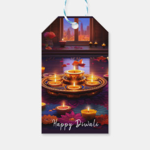 Radiant Festivities: A Diwali Celebration Gift Tags