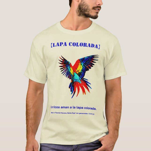 Radiant Flight Macaw(Spanish)2 T-Shirt (Front)
