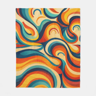 Radiant Flow Fleece Blanket