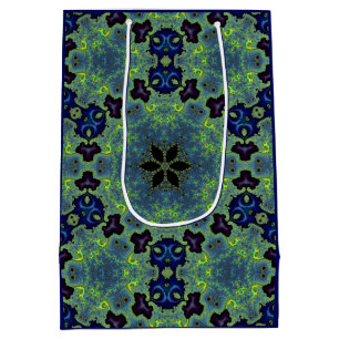 Radiant Fractal Symphony Medium Gift Bag