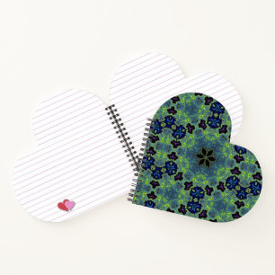 Radiant Fractal Symphony Notebook