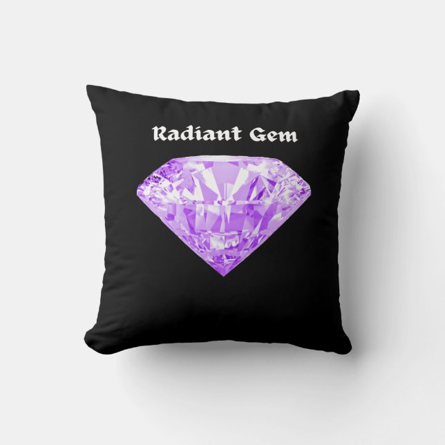Radiant Gem Cushion (Front)