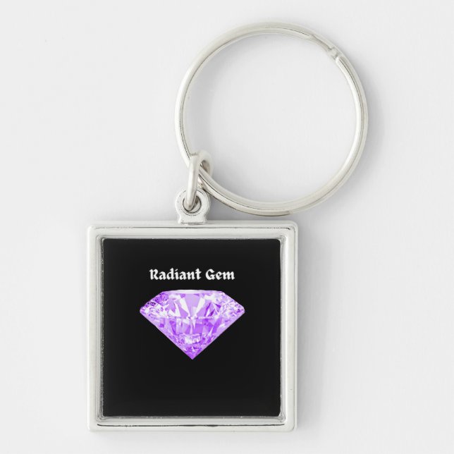 Radiant Gem Key Ring (Front)