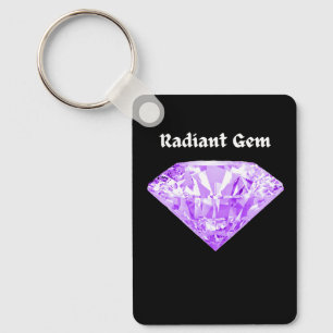 Radiant Gem Key Ring