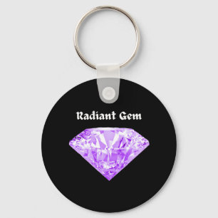 Radiant Gem Key Ring