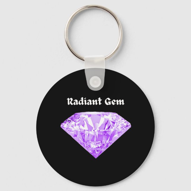 Radiant Gem Key Ring (Front)