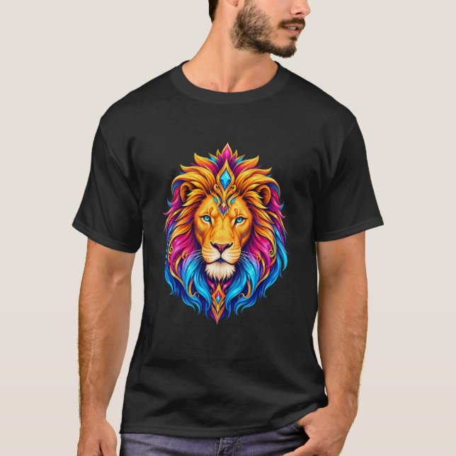 Radiant Gem Lion T-Shirt (Front)