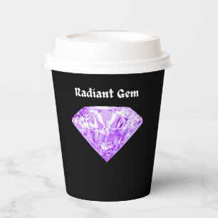 Radiant Gem Paper Cups