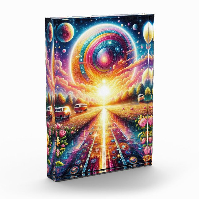 Radiant Glow Large 5D DIY Diamond Painting Kit Photo Block (Left)