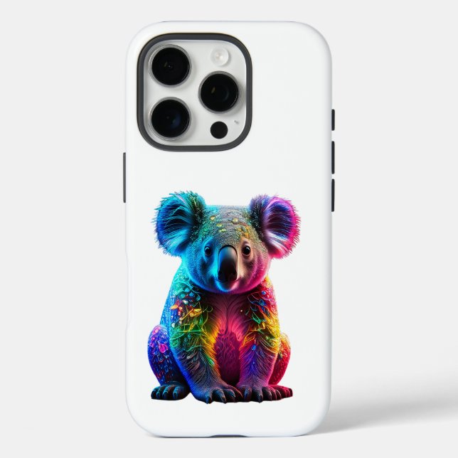 Radiant Glowing Koala Case-Mate iPhone Case (Back)