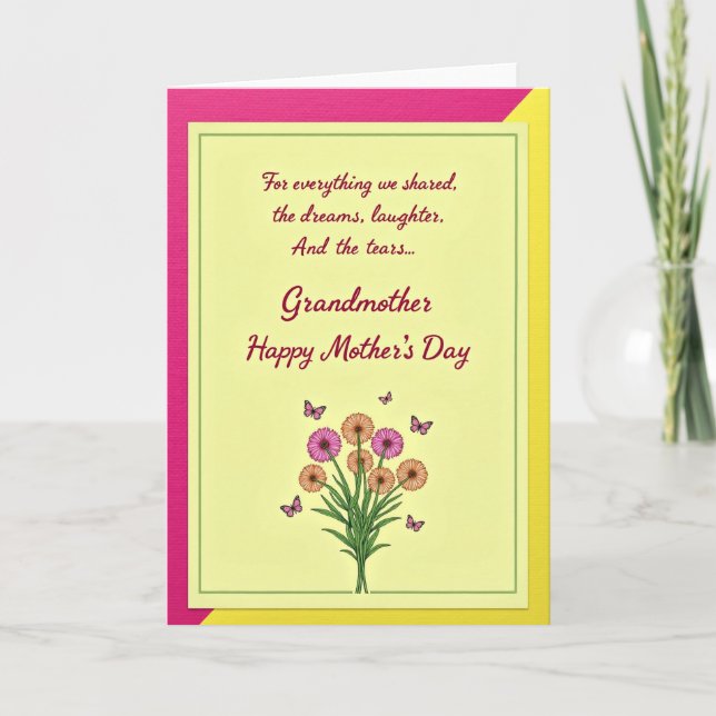 Radiant Grandmothers Day Card (Front)