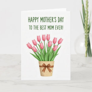 Radiant Gratitude Mothers Day Card