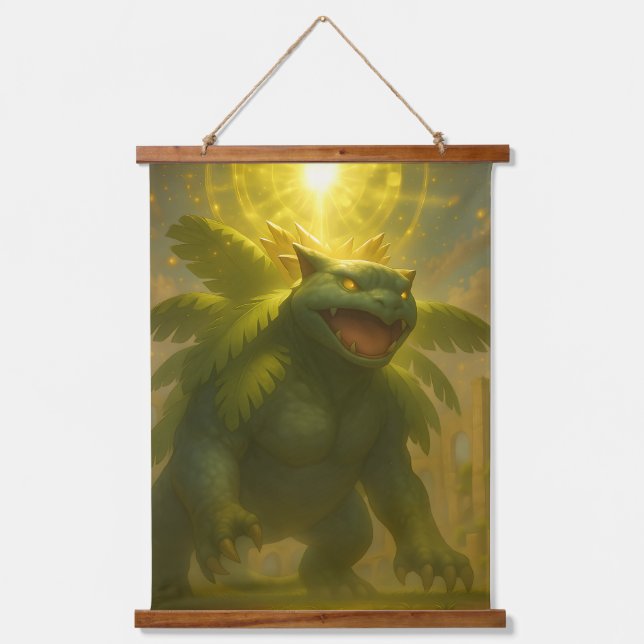 Radiant Guardian of the Ancient Ruins Hanging Tapestry (Front)