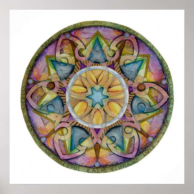 Radiant Health Poster (Front)