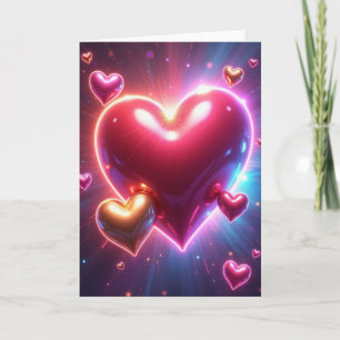 Radiant Heart Mothers Day Card