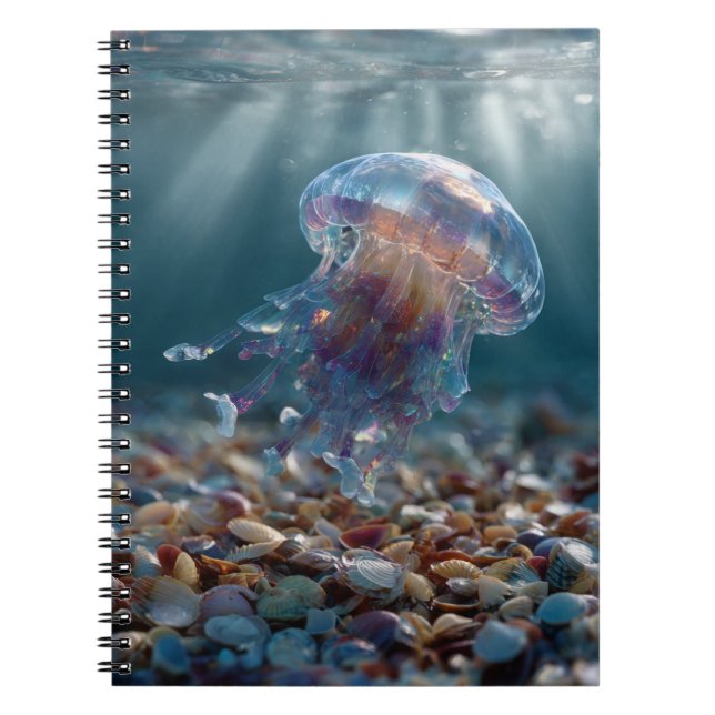 Radiant Jellyfish Notebook (Front)