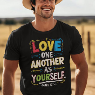 Radiant Love: Embrace Others as You Cherish  T-Shirt