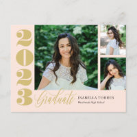Radiant Moments Editable Colour Graduation Postcar
